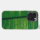Grünes Blatt mit Details aus Costa Rica iPhone Hülle (Rückseite (Horizontal))