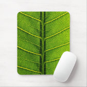 Grünes Blatt Mousepad (Mit Mouse)