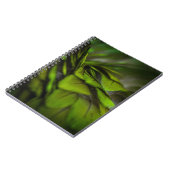 Grünes Blatt Notizblock (Linke Seite)