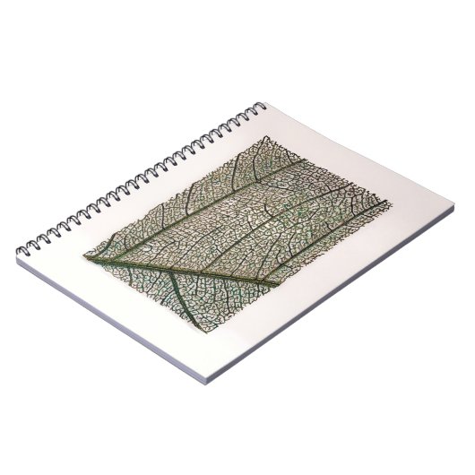 Grünes Blatt Notizblock (Linke Seite)