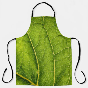 Grünes Blatt Schürze