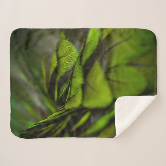 Grünes Blatt Sherpadecke (Vorderseite (Horizontal))