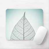 Grünes Blatt-Skelett Mousepad (Mit Mouse)