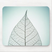 Grünes Blatt-Skelett Mousepad (Vorne)