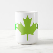 Grünes Blatt - Tasse (Mittel)