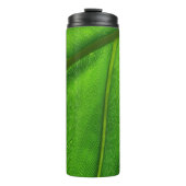 Grünes Blatt Thermosbecher (Vorderseite)