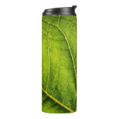 Grünes Blatt Thermosbecher (Nach links gedreht)