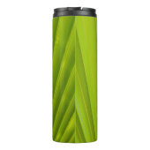 Grünes Blatt Thermosbecher (Rückseite)