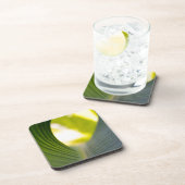 Grünes Blatt Untersetzer (Rechte Seite)