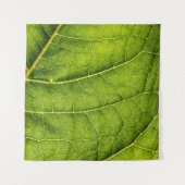 Grünes Blatt Wandteppich (Vorderseite (Horizontal))