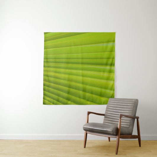 Grünes Blatt Wandteppich (Beispiel (Horizontal))