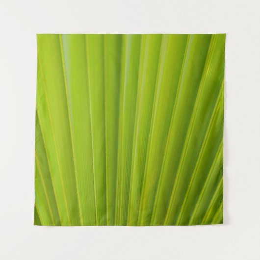 Grünes Blatt Wandteppich (Vorderseite)