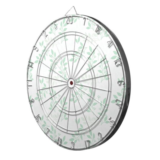 Grünes Blätter Dartscheibe (Vorderseite rechts)