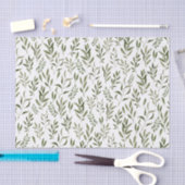 Grünes Blätter für botanische Aquakultur Seidenpapier (Handwerk)