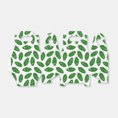 Grünes Blätter Muster Geschenkschachtel (Ungefaltet)