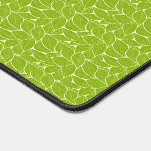 Grünes Blätter Schreibtischunterlage (Ecke)