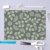 grünes Blätter Seidenpapier (Handwerk)