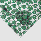 Grünes Blattmuster 10 Seidenpapier (Ausschnitt)