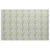 Grünes Blattmuster Stoff (Fat Quarter (45,7 x 55,9 cm))