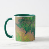 Grünes Blattwerk Tasse (Links)