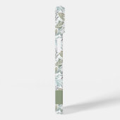 Grünes Blaues Botanisches Wasserfarben-Monogramm N Case-Mate iPhone Hülle (Rückseite / Rechts)