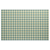 Grünes, blaues und gelbes Checkered kariertes Stoff (Fat Quarter (45,7 x 55,9 cm))
