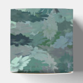 Grünes Blumenband Geschenkschachtel (Oben)