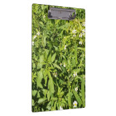 Grünes Blumenfeld Klemmbrett (Rechts)