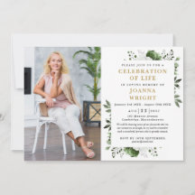 Grünes Blumenfest zum Foto Lebensbeerdigung