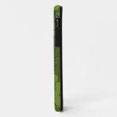Grünes Blumenmuster Case-Mate iPhone Hülle (Hinten/Links)