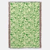 Grünes Blumenmuster G01. L Yellow BG Decke (Vorderseite Vertikal)