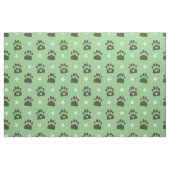 Grünes Blumenmuster Stoff (Fat Quarter (45,7 x 55,9 cm))