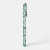 Grünes botanisches Fern Foliage und weißes Berry M iPhone 16 Hülle (Rechte Seite)