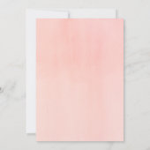 Grünes Brautparty Einladung (Rückseite)