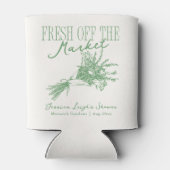 Grünes Brautparty für den Markt Dosenkühler (Rückseite)