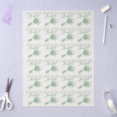 Grünes Brautparty für den Markt Seidenpapier (Basteln)