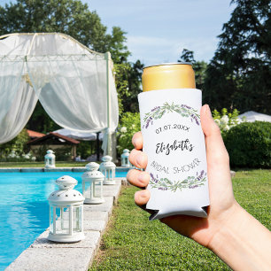 Grünes Brautparty Selters Dosenkühler