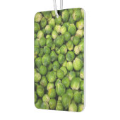 Grünes Brüsseler Baumkronenmuster Autolufterfrischer (Links)