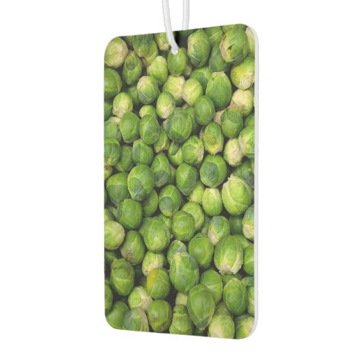 Grünes Brüsseler Baumkronenmuster Autolufterfrischer (Links)