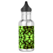 Grünes Buddha-Kaleidoskop Trinkflasche (Links)
