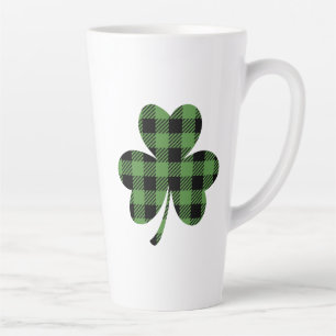 Grünes Büffel-Karo-Scheckenmuster-Design-61104 Milchtasse