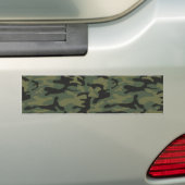 Grünes Camouflagemuster Autoaufkleber (Auf Auto)