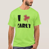 Grünes Carly Klee-Shirt T-Shirt (Vorderseite)