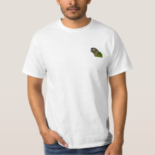 Grünes Cheeked Conure T-Shirt