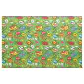 Grünes Comic-Book-Gewebe Stoff (Fat Quarter (45,7 x 55,9 cm))