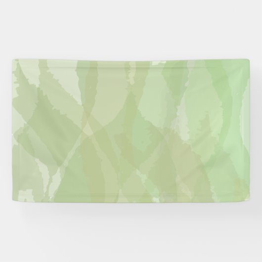Grünes, cooles, trendiges abstraktes Muster Banner (Horizontal)