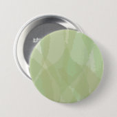 Grünes, cooles, trendiges abstraktes Muster Button (Vorne & Hinten)