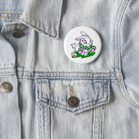 Grünes Cybunny, das durch neggs läuft Button (Beispiel)