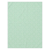 Grünes Damastmuster Tischdecke (Vorderseite)