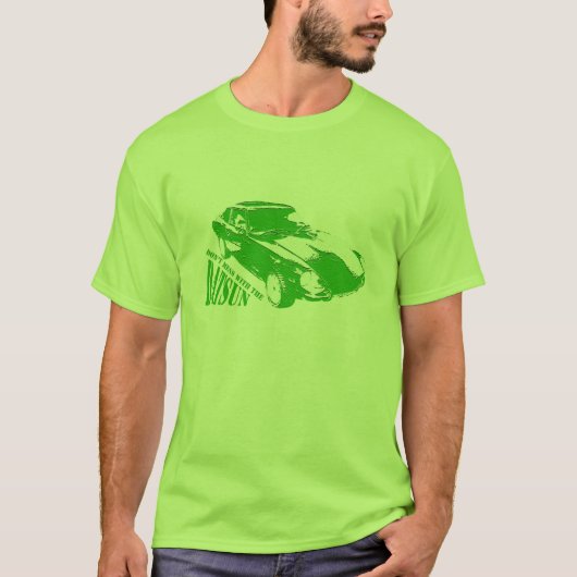 Grünes Datsun T-Shirt (Vorderseite)